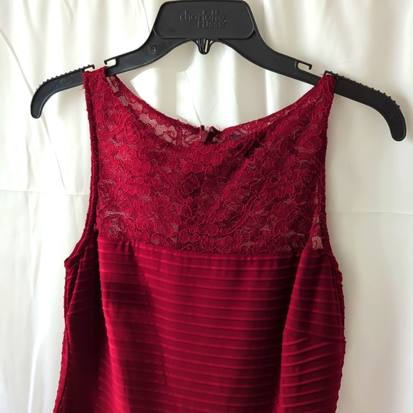 The Limited Lace Red Dress - Picture 2 of 4